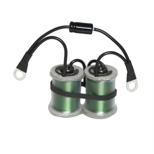 Coils with Clear Heatshrink - 1-1/8" 8 Wrap With Capacitor