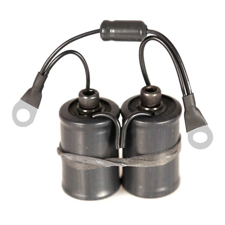 Coils with Black Heat Shrink - 1-1/8