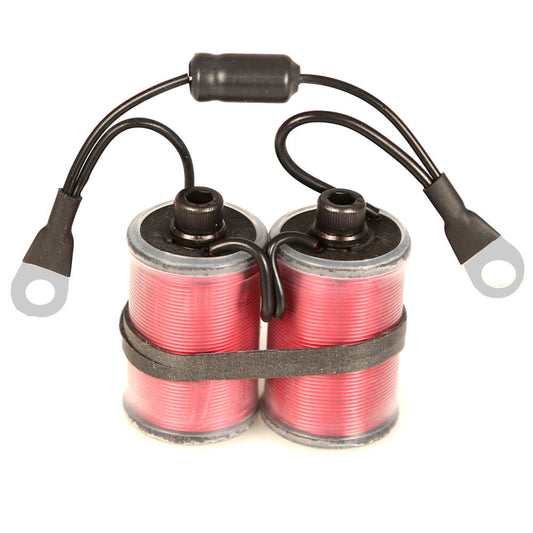 Coils with Clear Heatshrink - 1-1/8" 8 Wrap With Capacitor