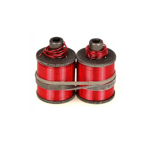 Coil - 1" 8 Wrap Bulk - Thin Black Round Washers