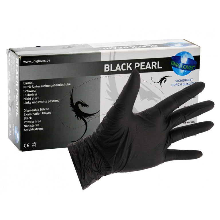 Unigloves - BLACK NITRILE - XS-XL