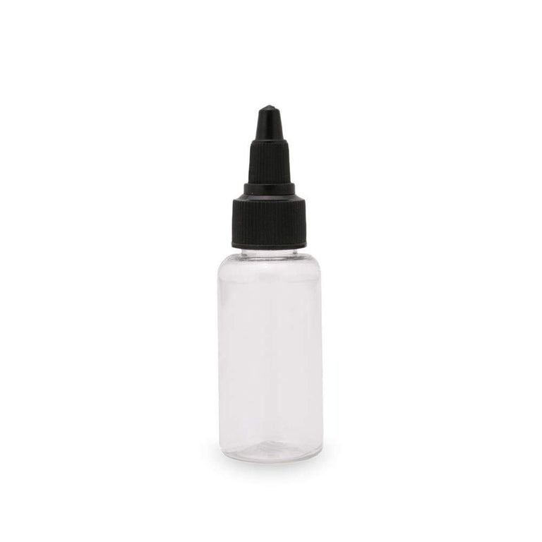 Boston round bottles with clear top – 1 oz
