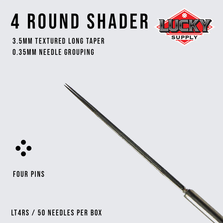 Lucky Supply Needles - 3-18 Round Shader