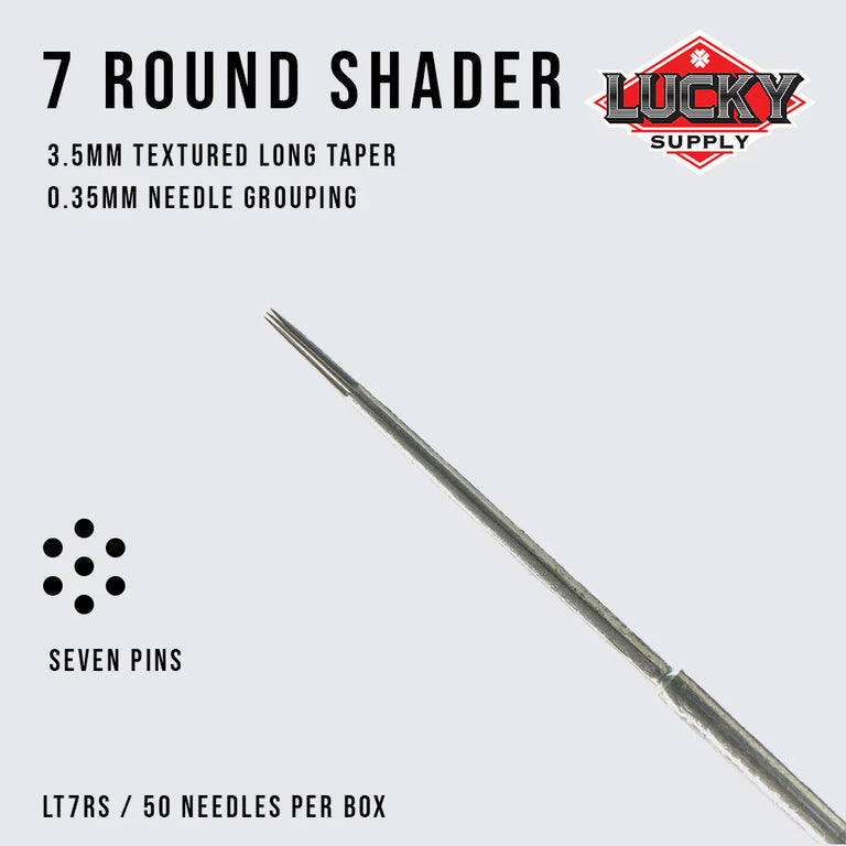 Lucky Supply Needles - 3-18 Round Shader