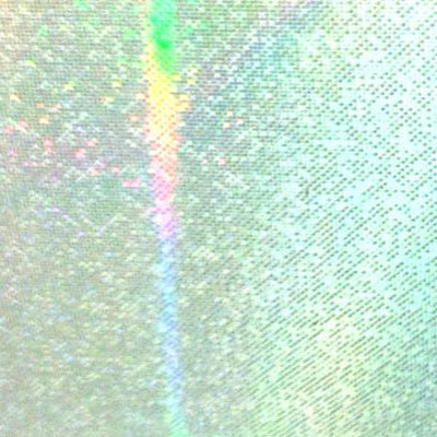 Coil Wrap - Iridescent Rainbow Glitter