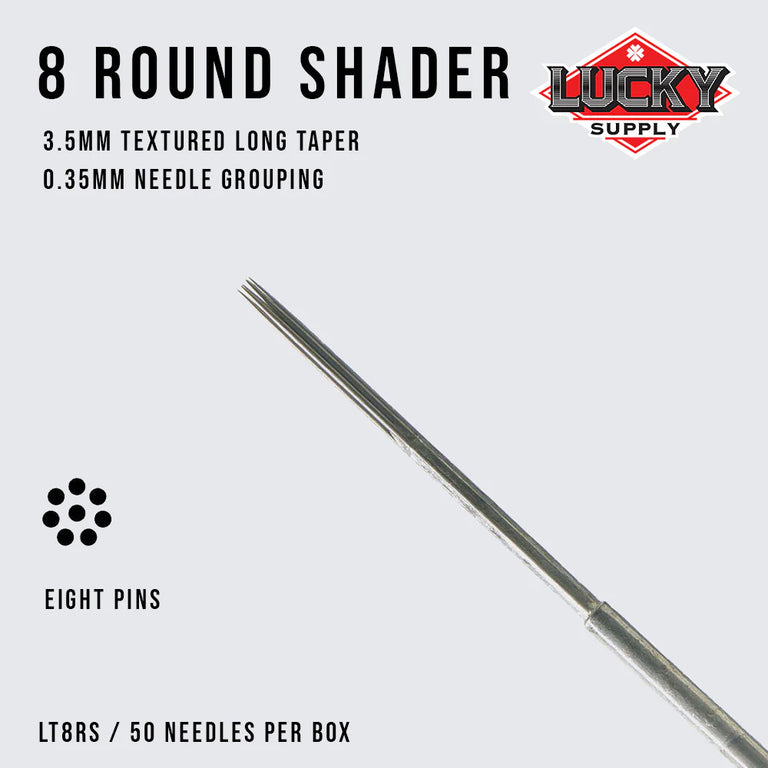 Lucky Supply Needles - 3-18 Round Shader