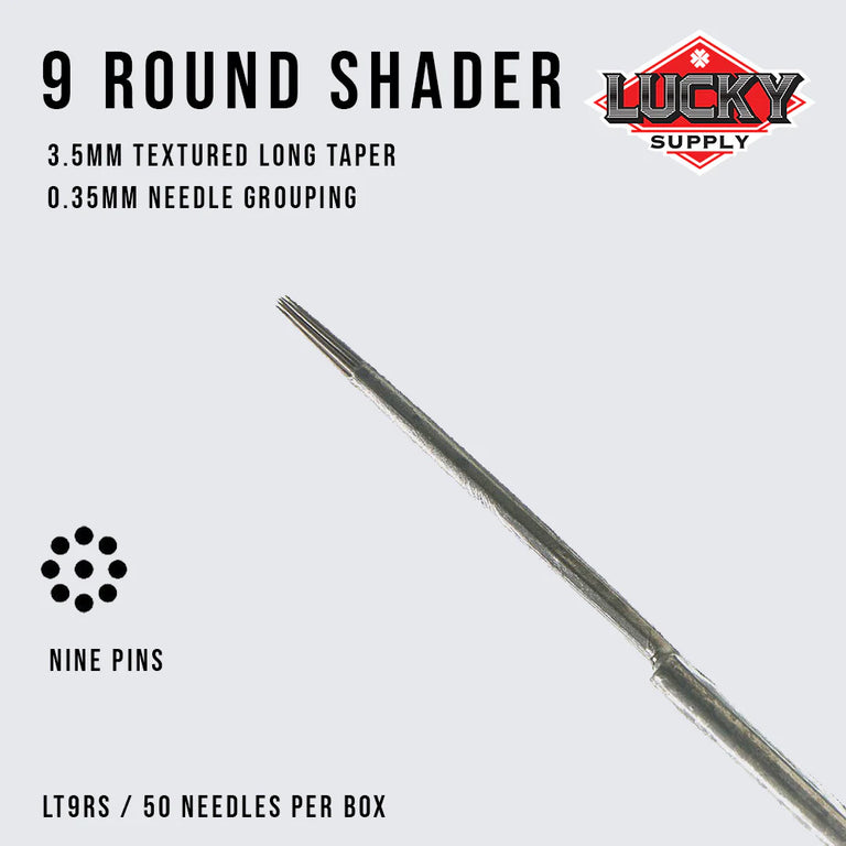 Lucky Supply Needles - 3-18 Round Shader
