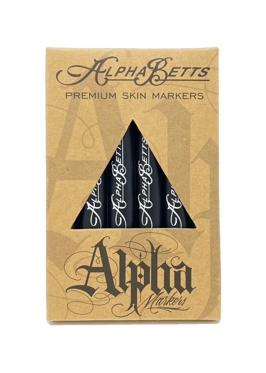 Alpha-Betts Premium Skin Markers