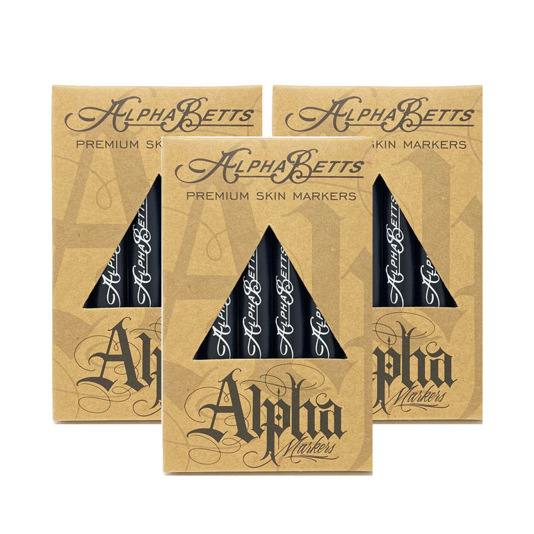 Alpha-Betts Premium Skin Markers