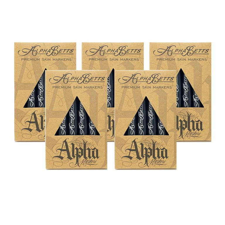 Alpha-Betts Premium Skin Markers
