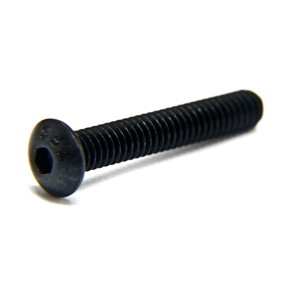 Black Button Head Screw - 1"