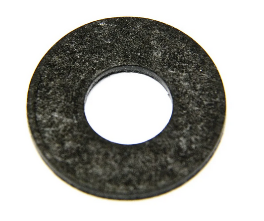 Round Coil Washers - 3/8" ID - Thin black