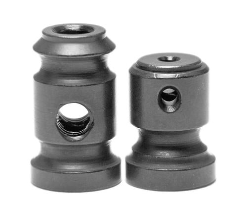 Binding Post Spout Topped Large Nickel Black - Front