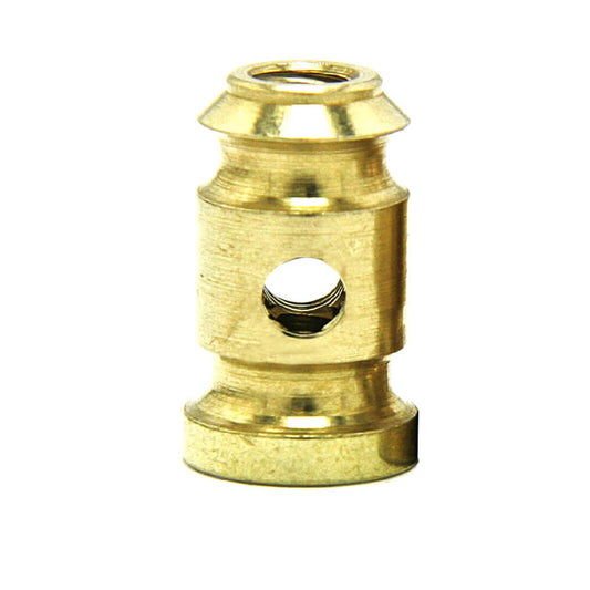 Binding Post Spout Topped Large Brass - Front
