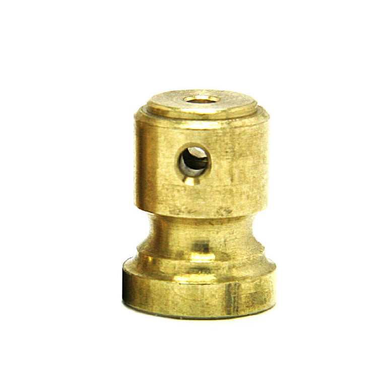 Binding Post Spout Topped Large Brass - Rear