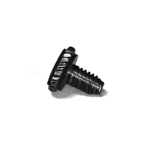 Binding Post Blackened Screw Knurled - .25"