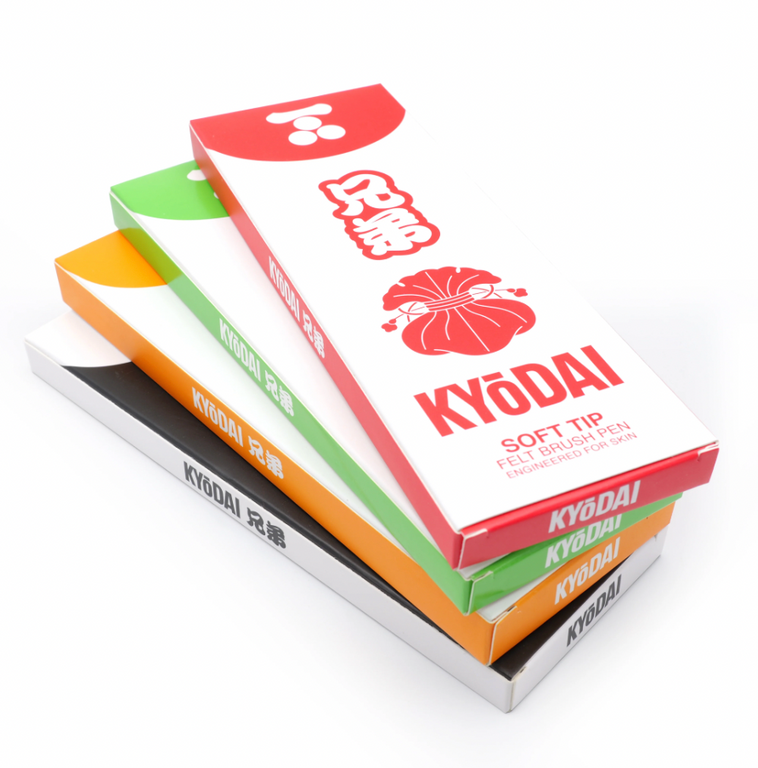 Kyodai SOFT-TIP Brush Pen - different colors