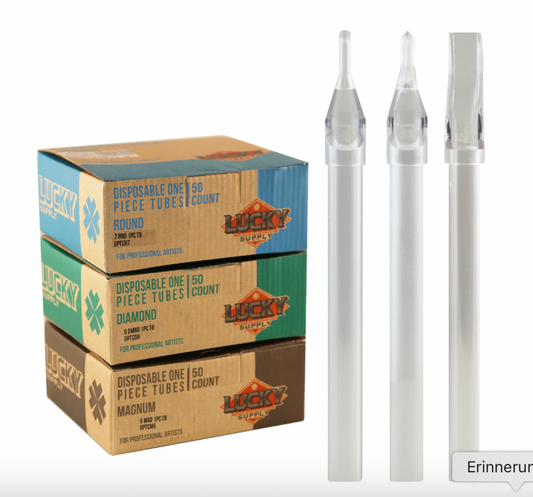 Clear Disposable Tube Stems