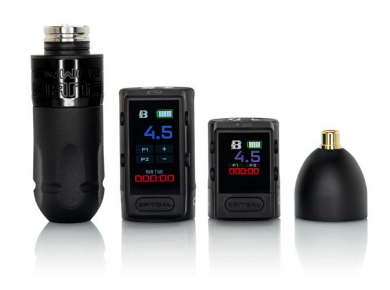 Bishop Rotary Power Wand with Advanced Battery Full Set