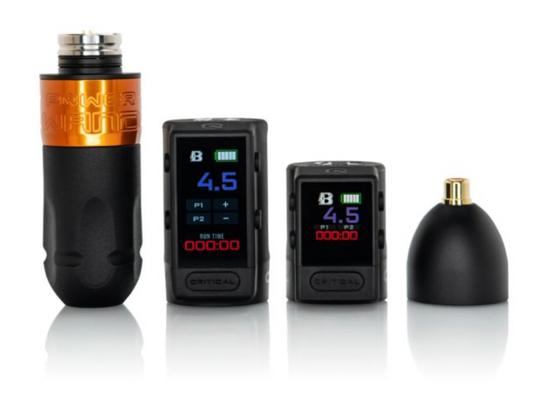 Bishop Rotary Power Wand with Advanced Battery Full Set