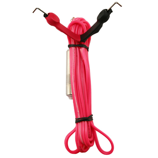 Lucky Supply Silicone Springless Clip Cord - Pink