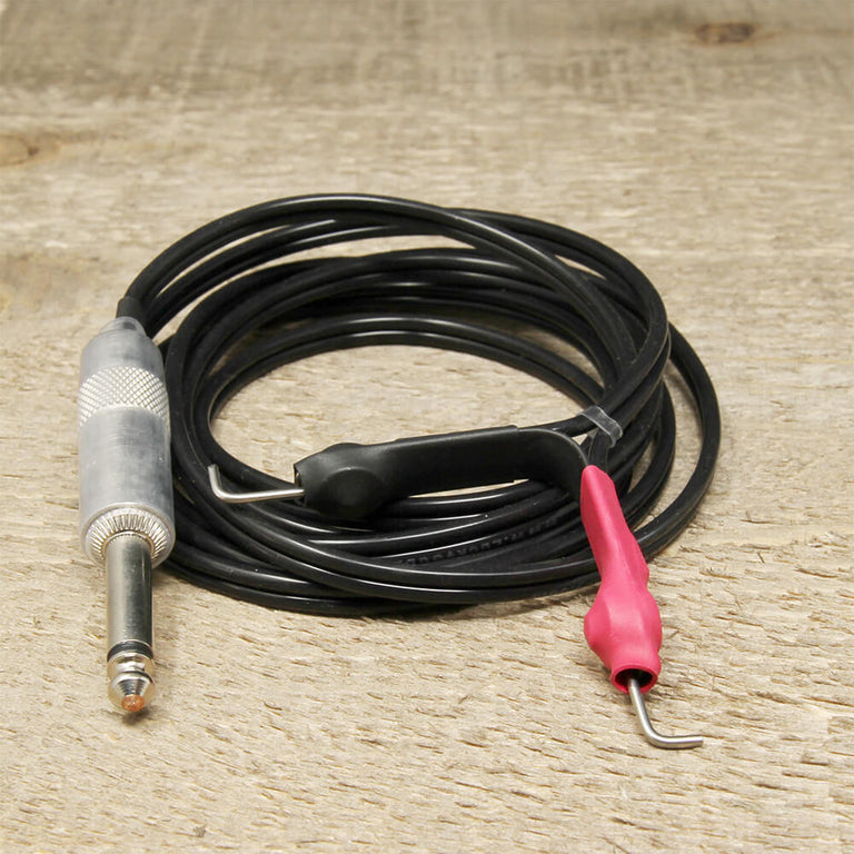 Lucky Supply Silicone Springless Clip Cord - Black