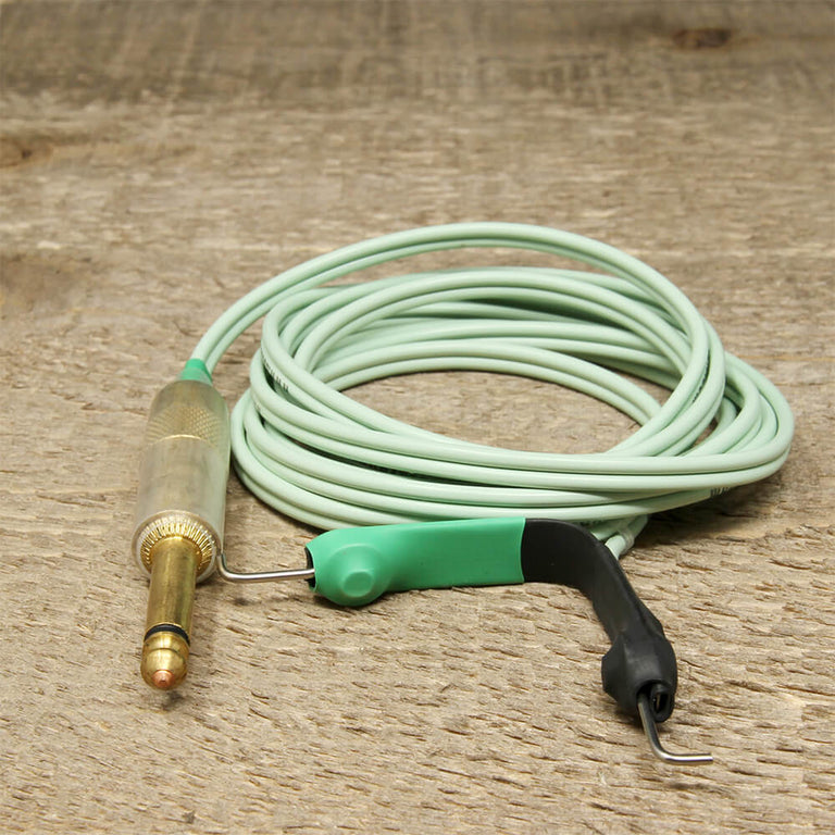 Lucky Supply Silicone Springless Clip Cord - Mint Green