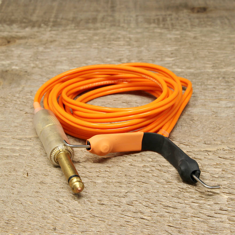Lucky Supply Silicone Springless Clip Cord - Orange