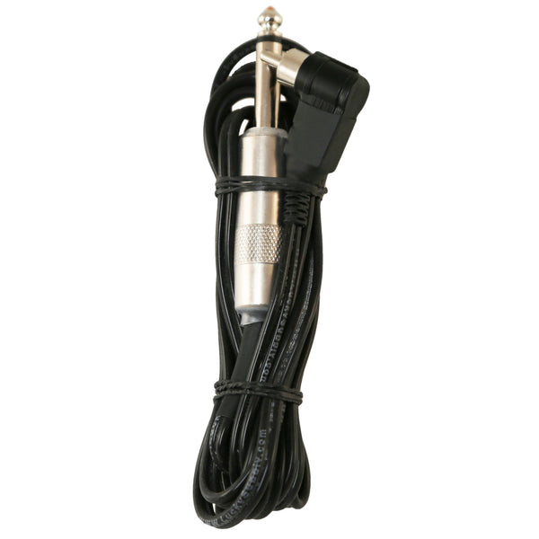 Lucky Supply - RCA 90 Degree Clip Cord - Stealth Black