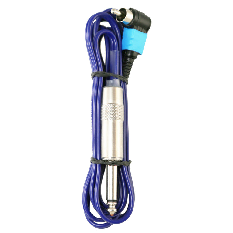 Lucky Supply - RCA 90 Degree Clip Cord - Blue