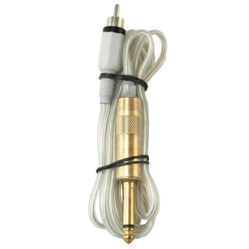 Lucky Supply RCA Clip Cord - Clear