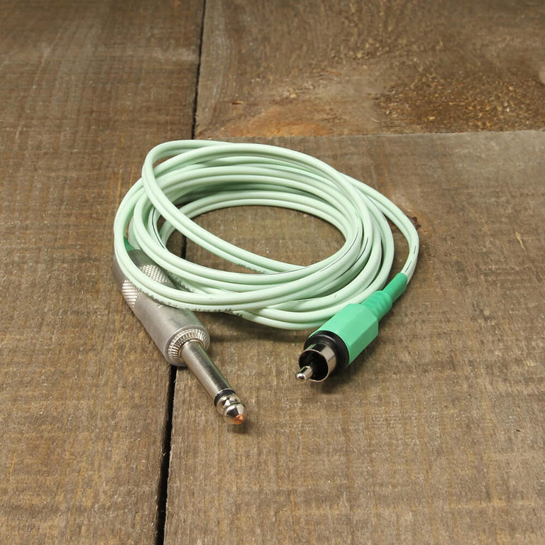 Lucky Supply RCA Clip Cord - Mint Green