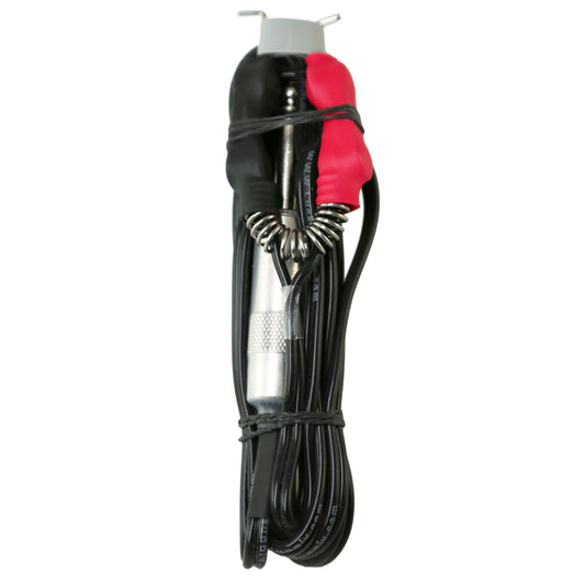 Lucky Supply Silicone Clip Cord With Springs - Black