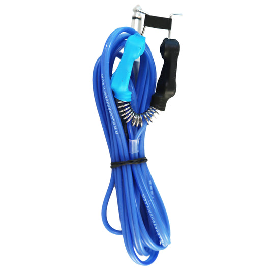Lucky Supply Silicone Clip Cord With Springs - Blue