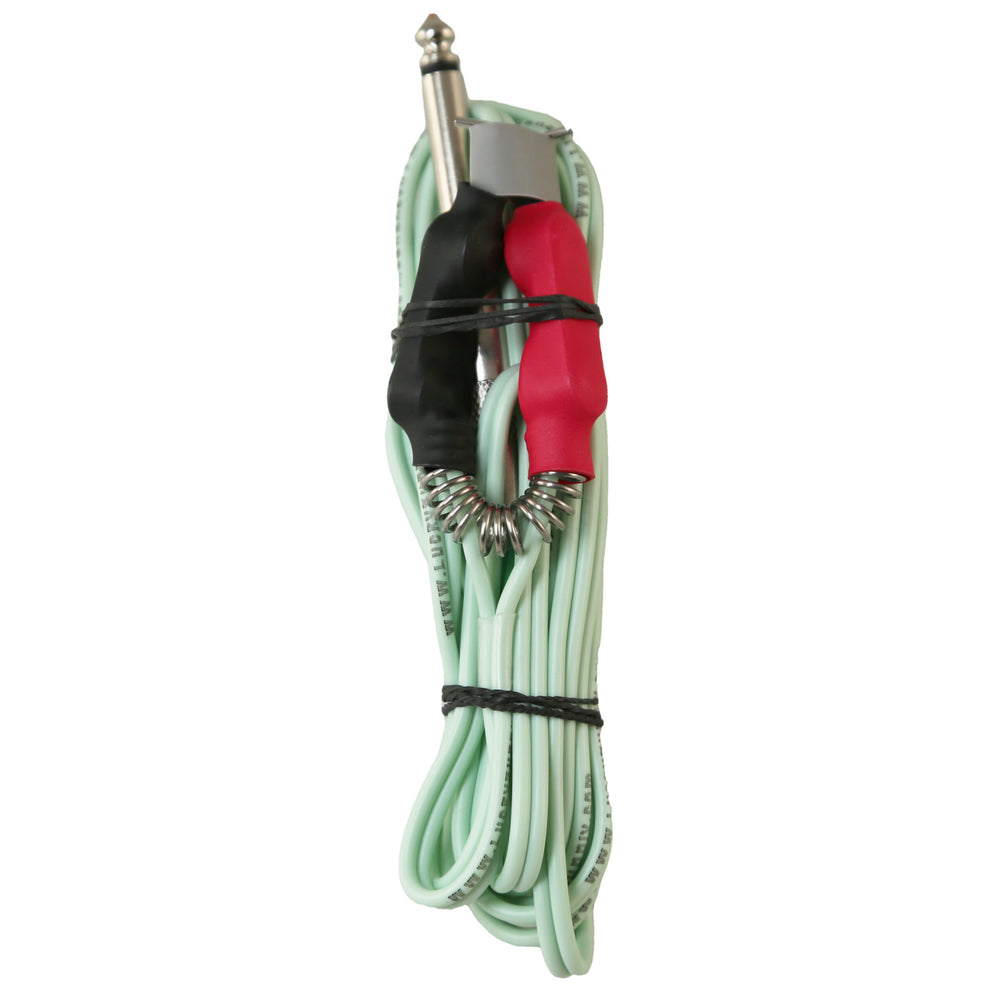 Lucky Supply Silicone Clip Cord With Springs - Mint Green