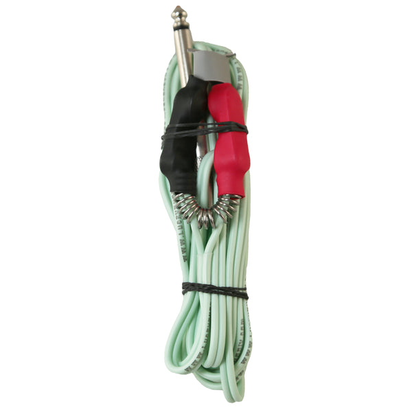 Lucky Supply Silicone Clip Cord With Springs - Mint Green