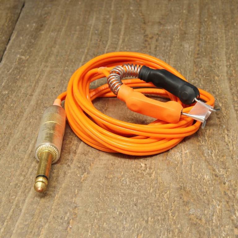 Lucky Supply Silicone Clip Cord with Springs - Orange