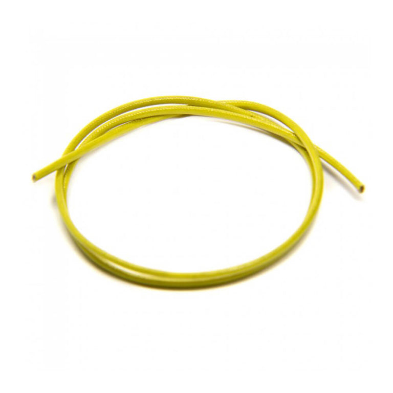 Braided Insulator Wire - Yellow