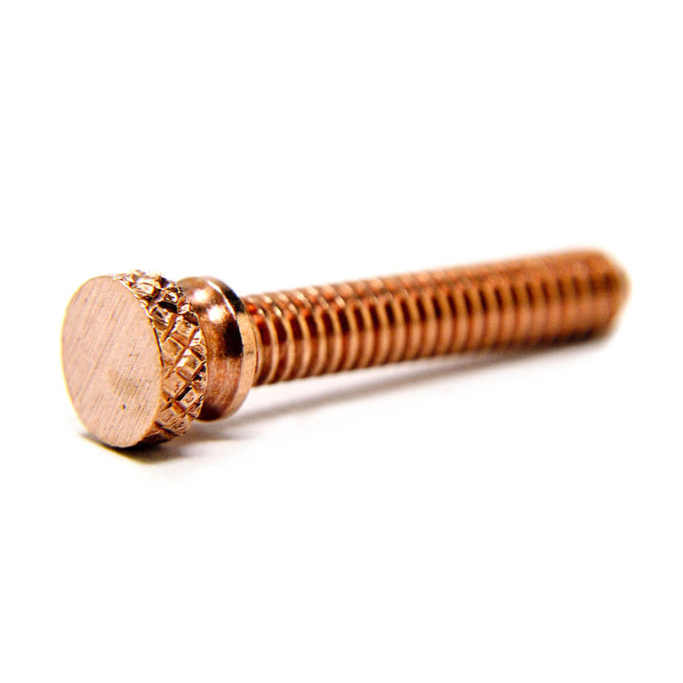 Contact Screw Copper Knurled - 1.240