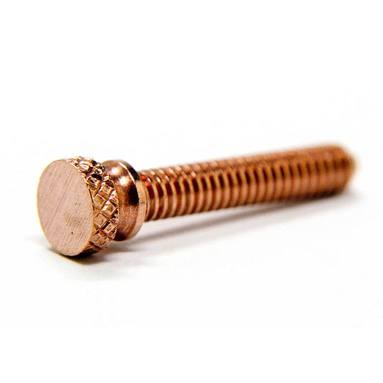 Contact Screw Copper Knurled - 1.09