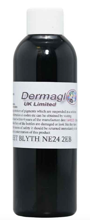 Dermaglo - Black - 100ml - Drawing-Color