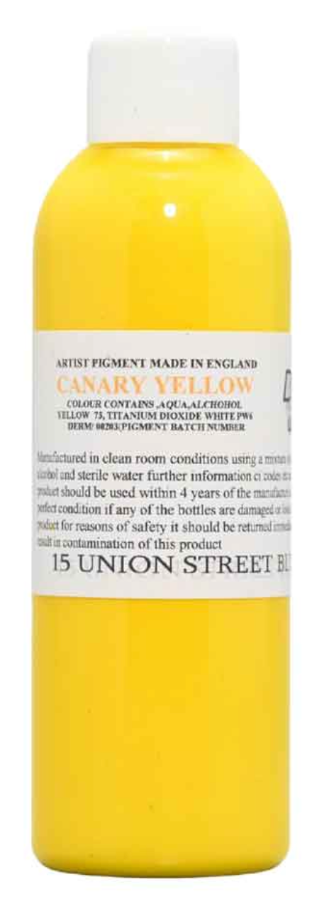 Dermaglo - Canary Yellow - 100ml - Drawing-Color