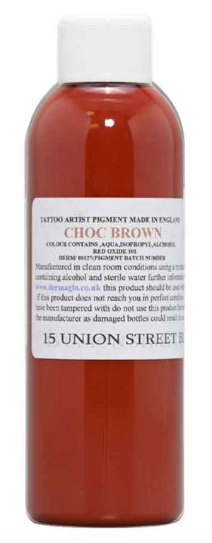 Dermaglo - Choc Brown - 100ml - Drawing-Color