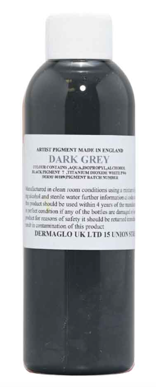 Dermaglo - Dark Grey - 100ml - Drawing-Color