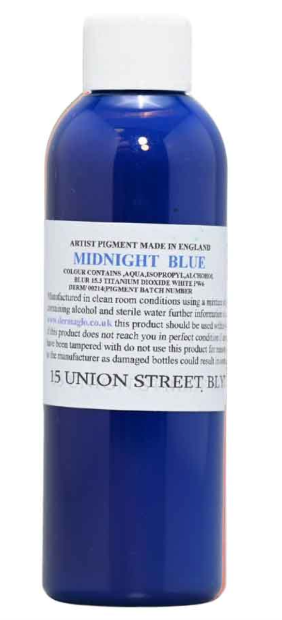 Dermaglo - Midnight Blue - 100ml - Drawing-Color
