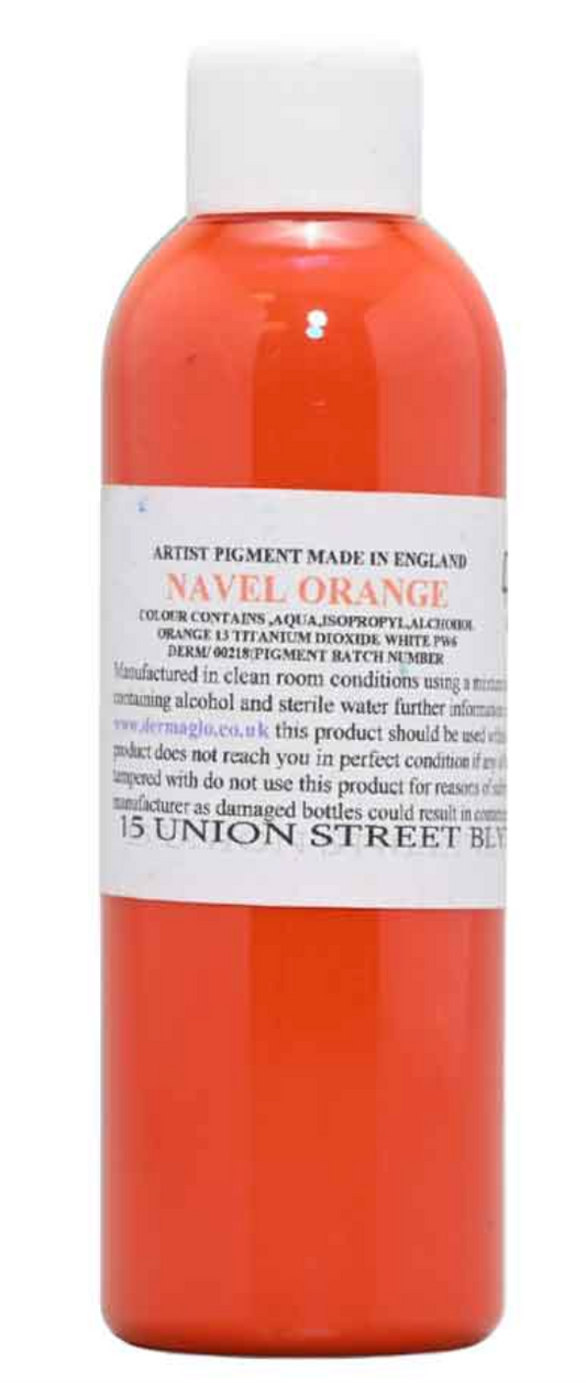 Dermaglo - Naval Orange - 100ml - Drawing-Color