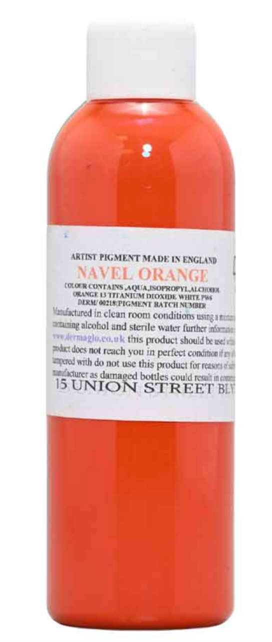Dermaglo - Naval Orange - 100ml - Drawing-Color