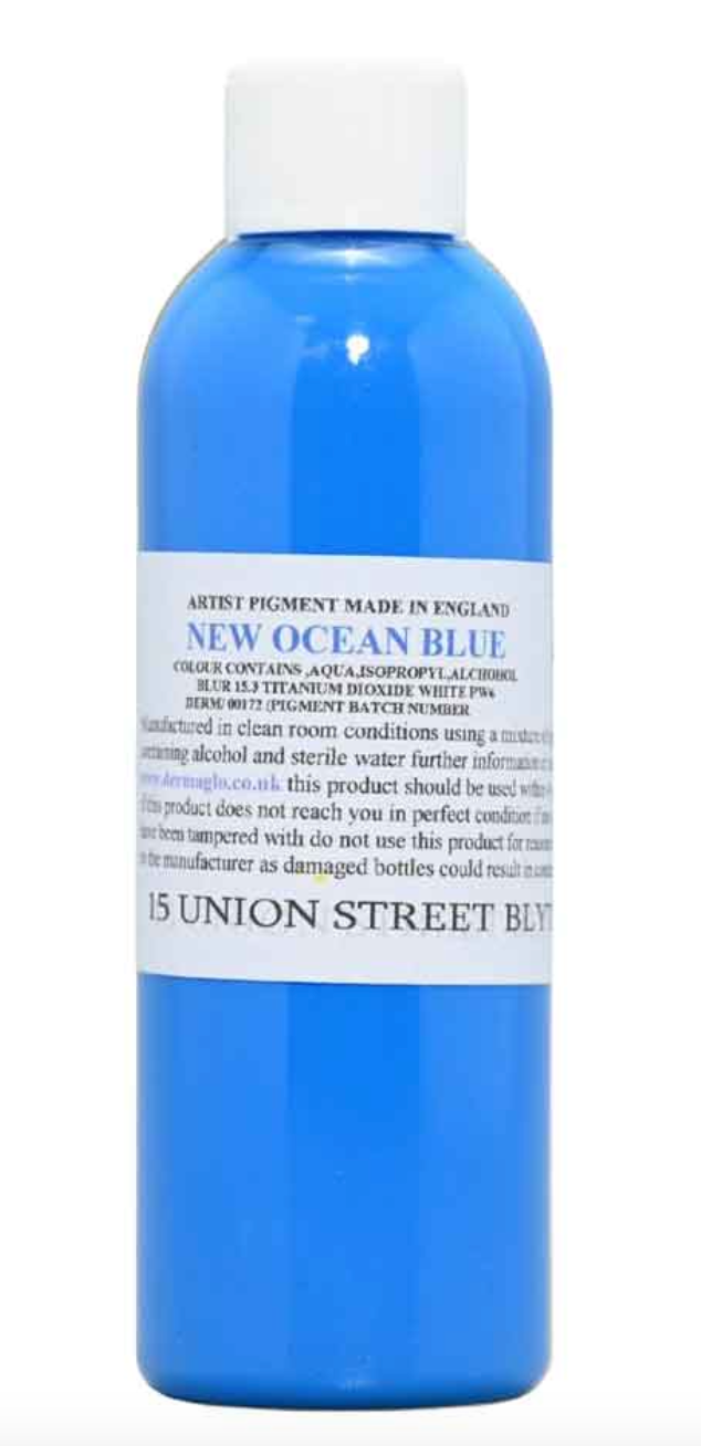Dermaglo - New Ocean Blue - 100ml - Drawing-Color