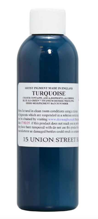Dermaglo - Turquoise - 100ml - Drawing-Color