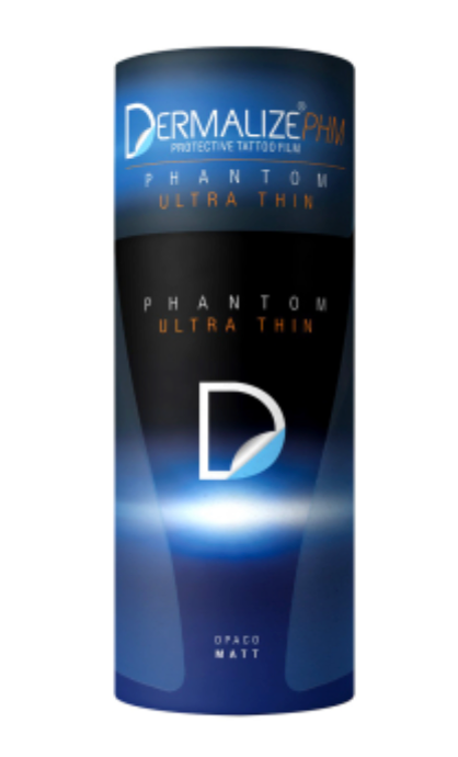 DERMALIZE Phantom – Ultrathinn Tattoo-barrierfilm – 15 cm x 10 m